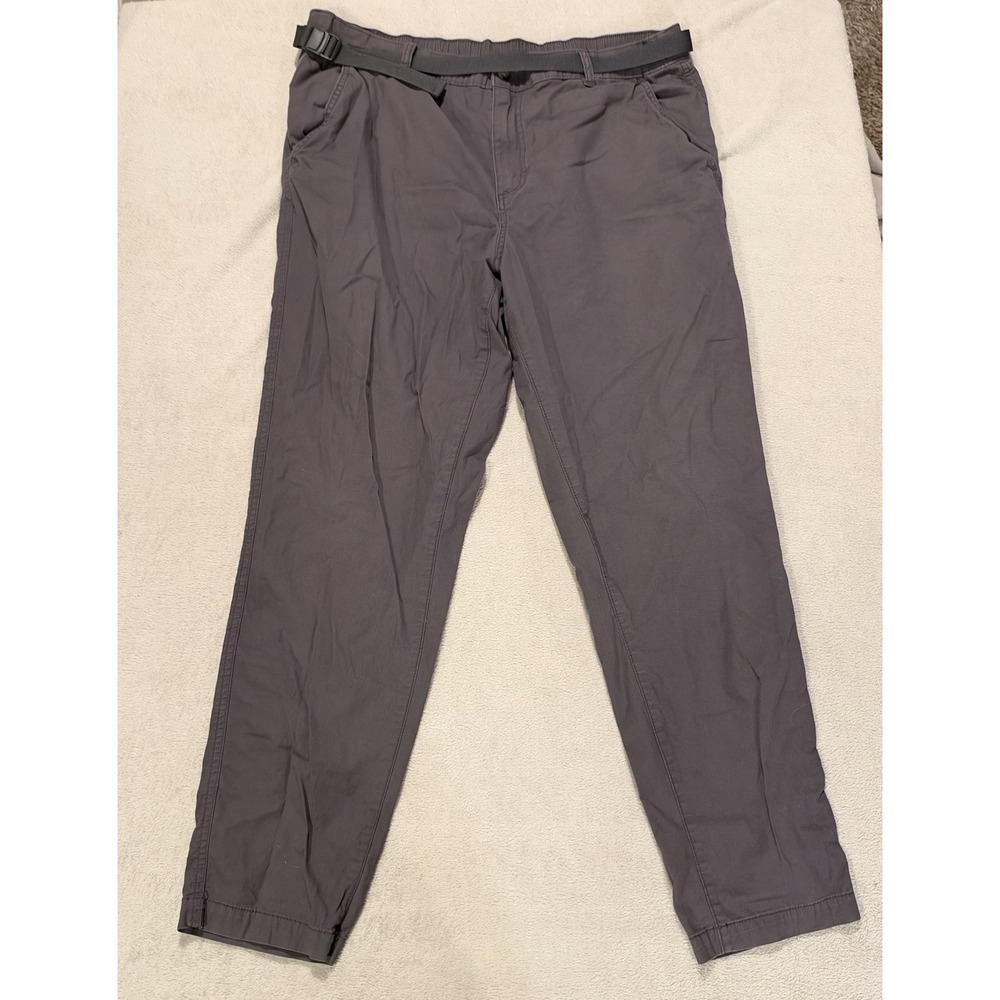 Eddie Bauer Gray Outdoor Utility Pants Lightweight Stretch Men’s 38x32